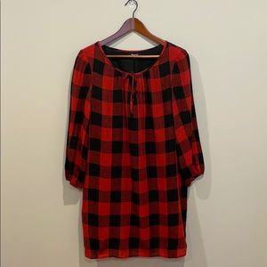 Madewell | Buffalo Check Plaid Dress